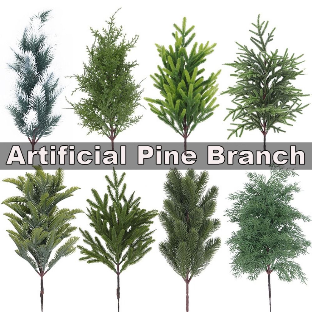 녹색 인공 소나무 가지 크리스마스 트리, DIY 화환, - Christmas Tree Artificial 리뷰 및 가격