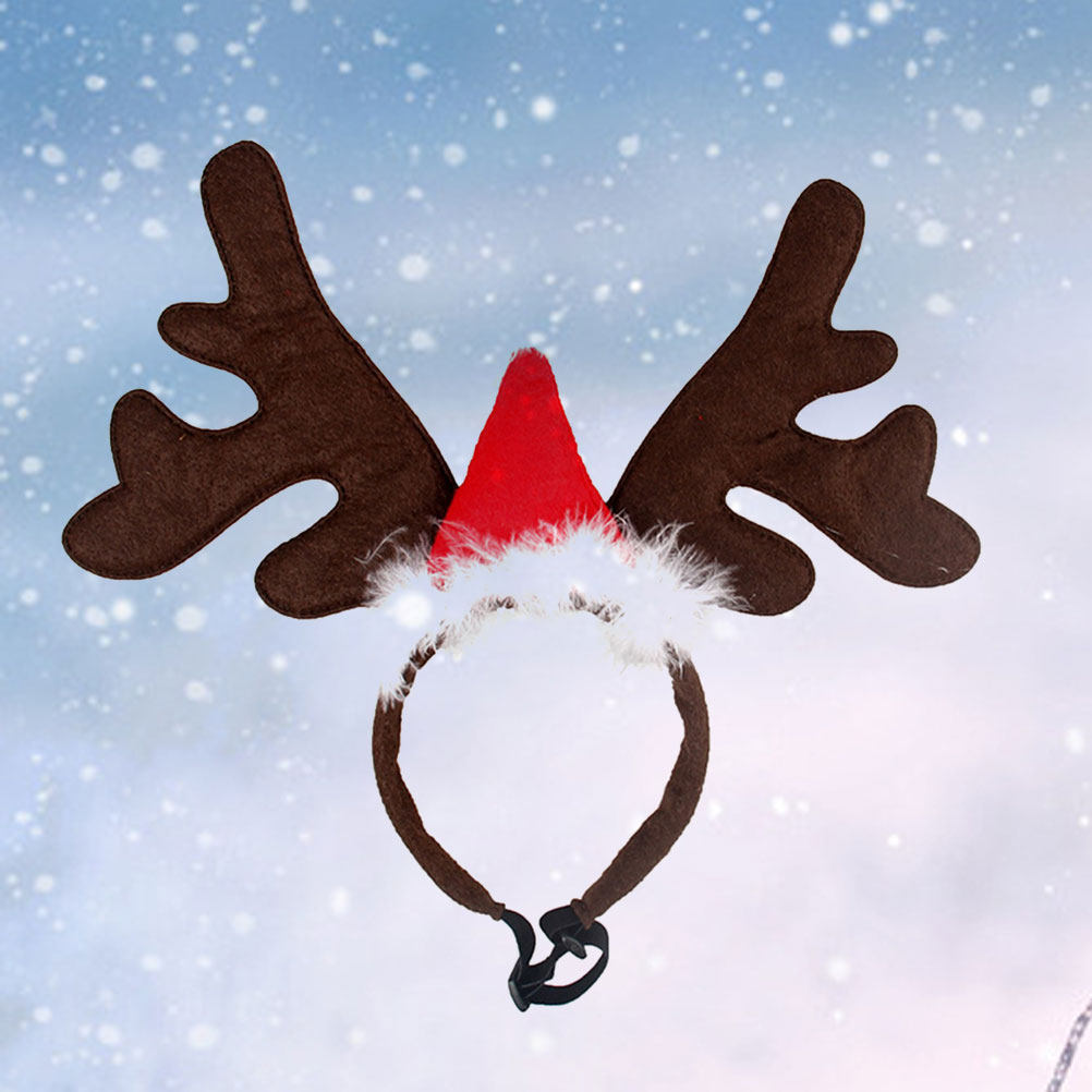 사슴 뿔 머리띠, 귀여운 디자인, 크리스마스 장식, 코 - Reindeer Antlers Headband 리뷰 및 가격