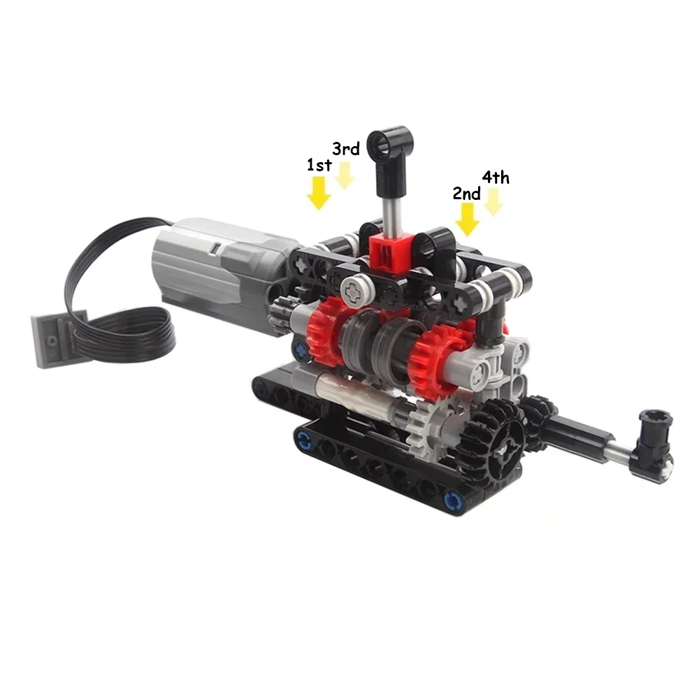 MOC 하이테크 수동 변속기 키트, 4 단 기어 박스, - Lego Set Technic 리뷰 및 가격