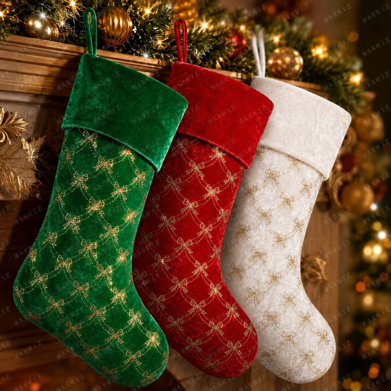 새로운 크리스마스 양말 장식품, 크리스마스 트리 장식, - Christmas Stocking Hanging 리뷰 및 가격